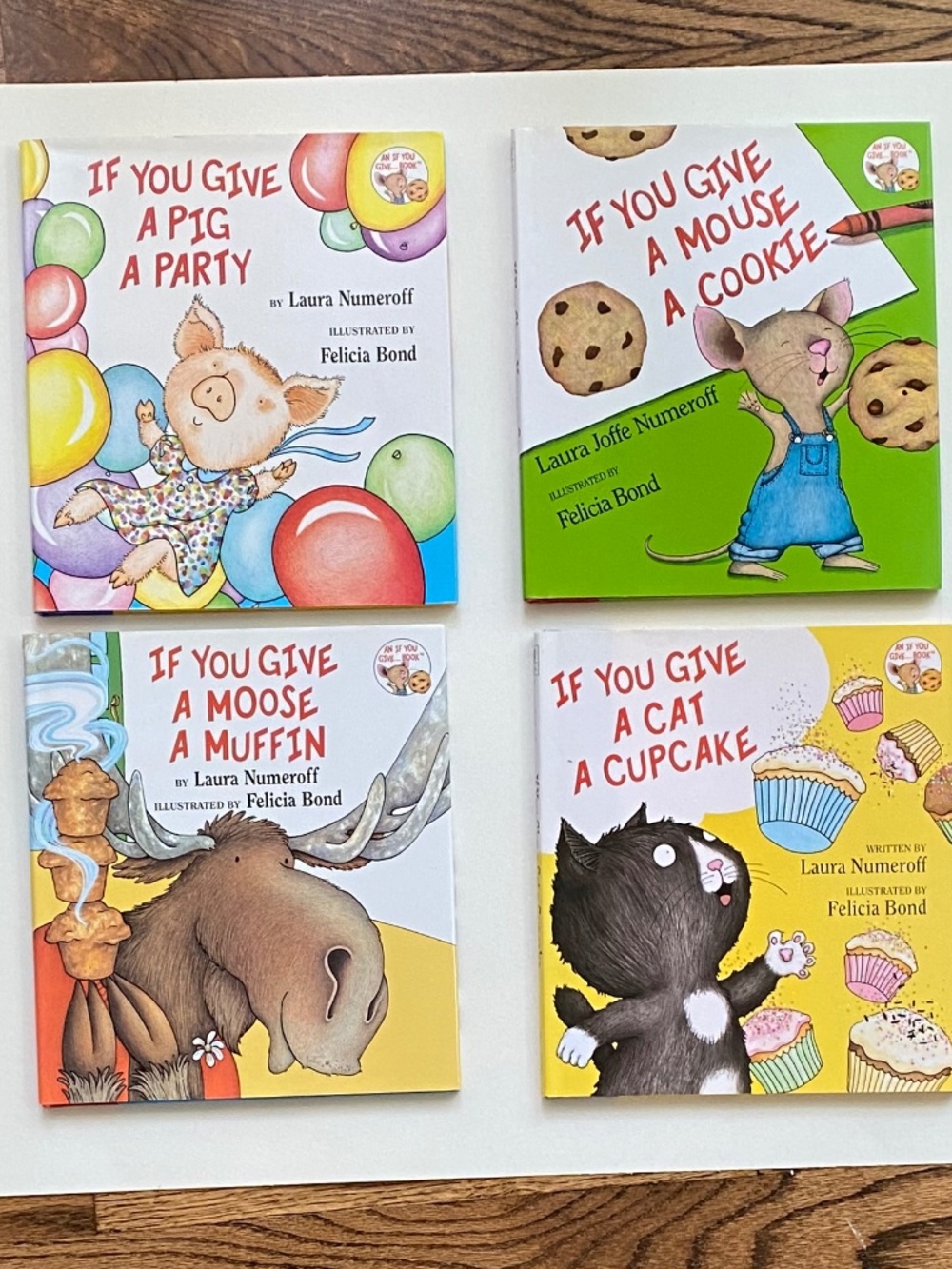 If You Give A... Kid's Book Collection of 4